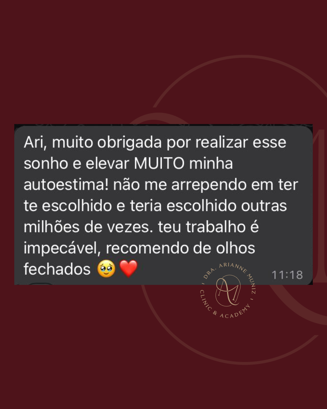 Depoimentos - Arianne